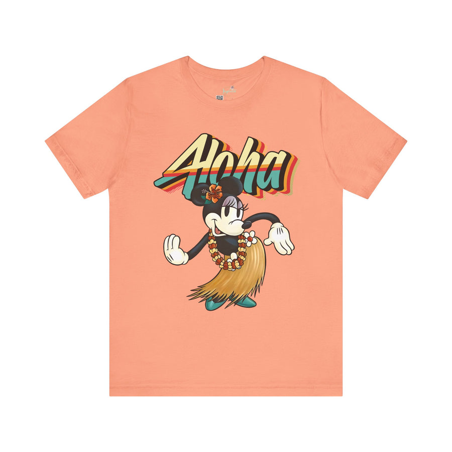 Aloha Sunrise Hula - Women's Bella Tee