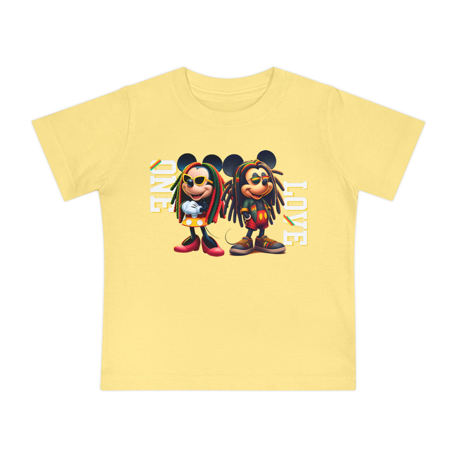 One Love Rasta Duo- Baby T-Shirt