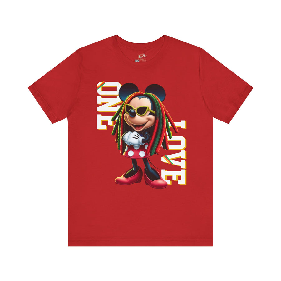 One Love Rasta Queen - Women's Bella Tee