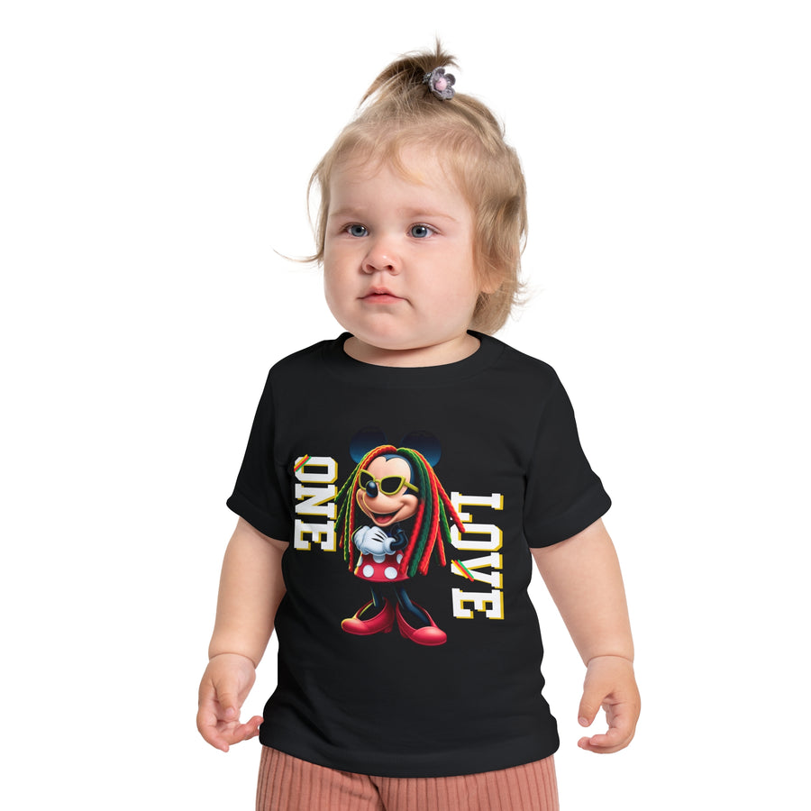 One Love Rasta Queen- Baby T-Shirt