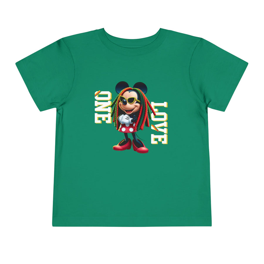 One Love Rasta Queen -Toddler Tee
