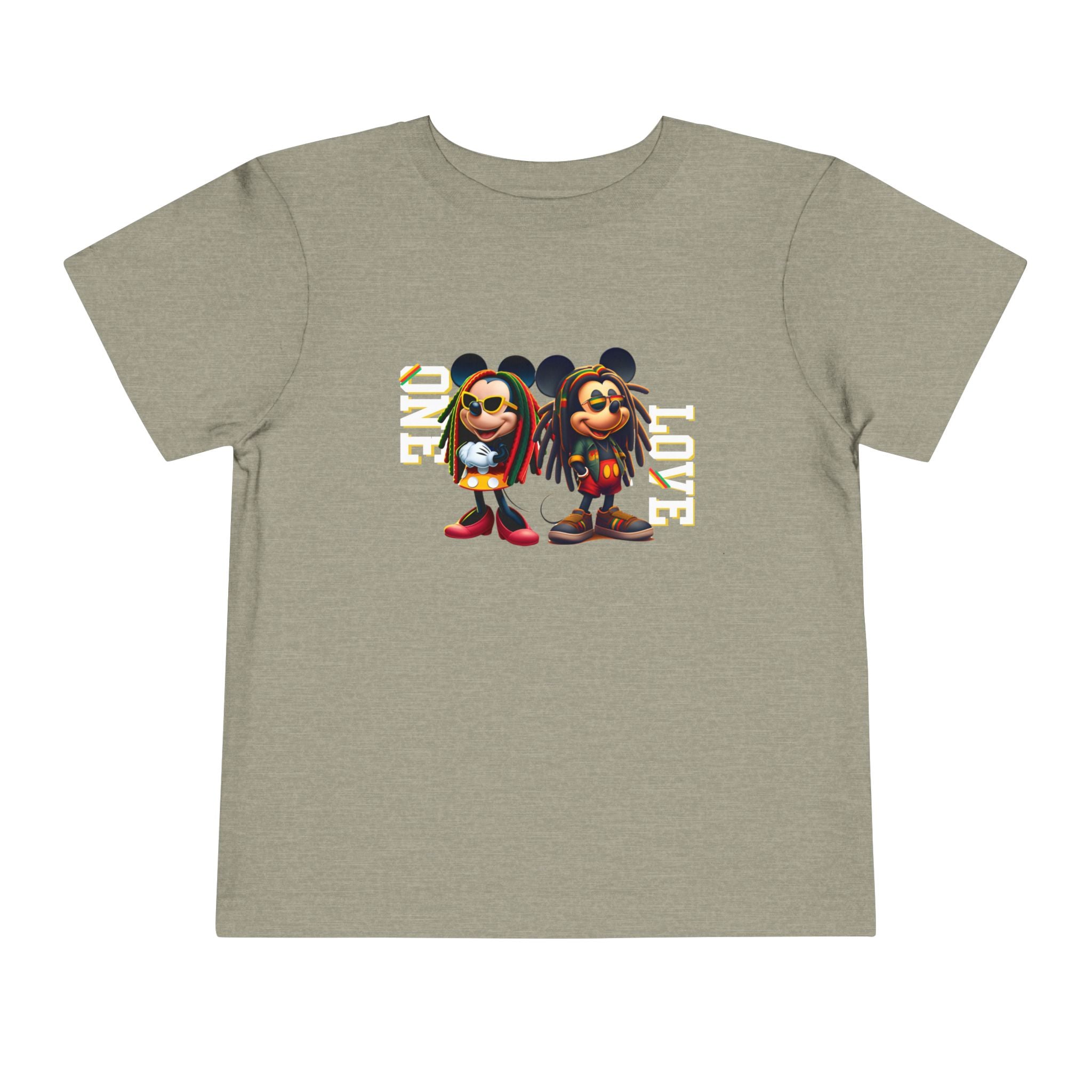 One Love Rasta Duo -Toddler Tee