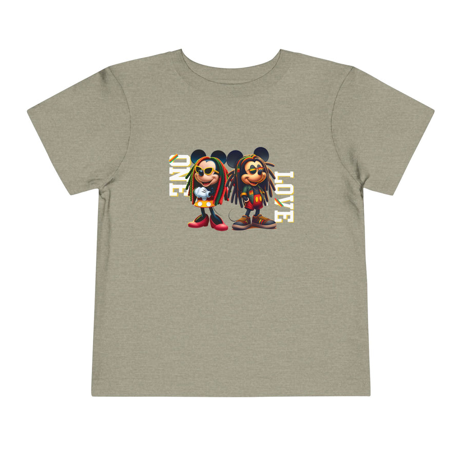 One Love Rasta Duo -Toddler Tee