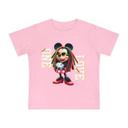 One Love Rasta Queen- Baby T-Shirt