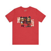 One Love Rasta Duo- Men's Bella T-Shirt