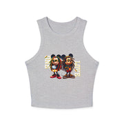 One Love Rasta Duo - Women's Racer Tank