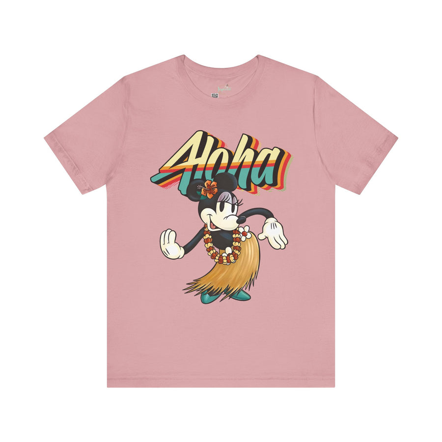 Aloha Sunrise Hula - Women's Bella Tee