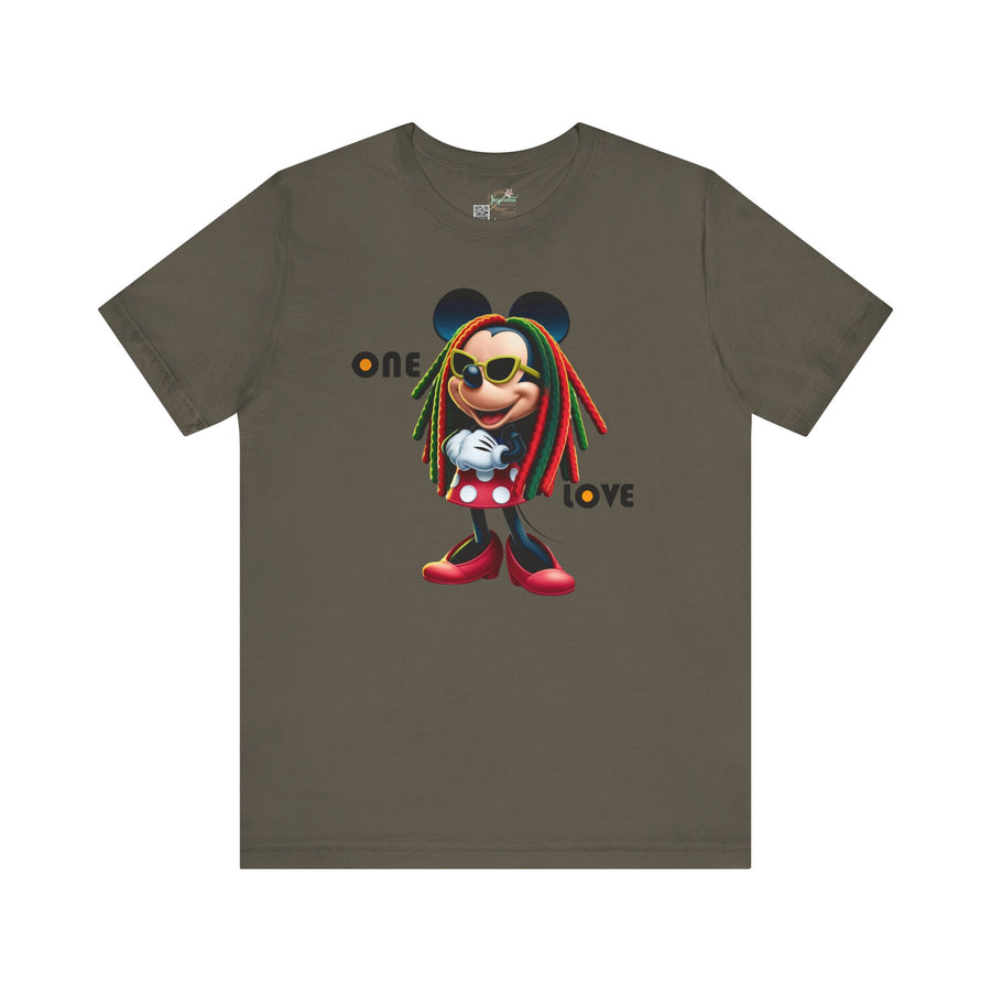 One Love Reggae Queen- Women's Bella Tee