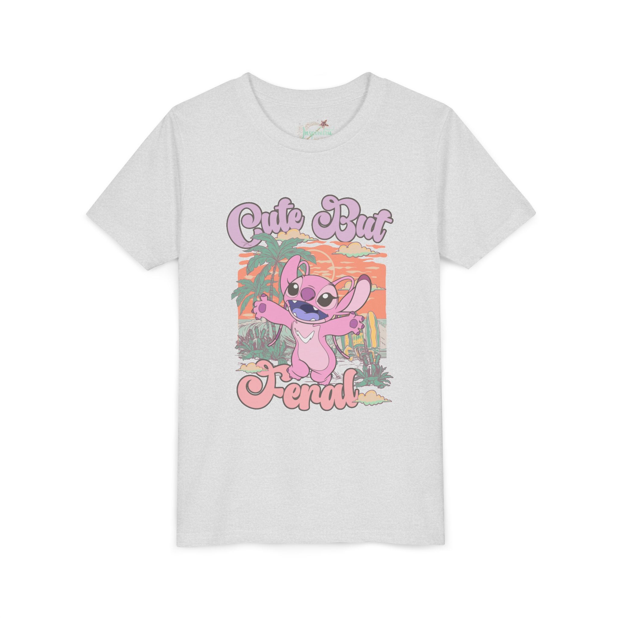 Cute But Feral Angel - Youth  Tee
