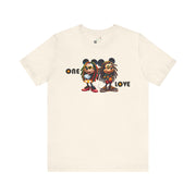 One Love Reggae Duo- Women's Bella Tee