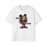 One Love  Reggae Kingman- Men's Heavy Oversized Tee