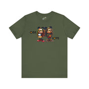 One Love Reggae Duo- Women's Bella Tee