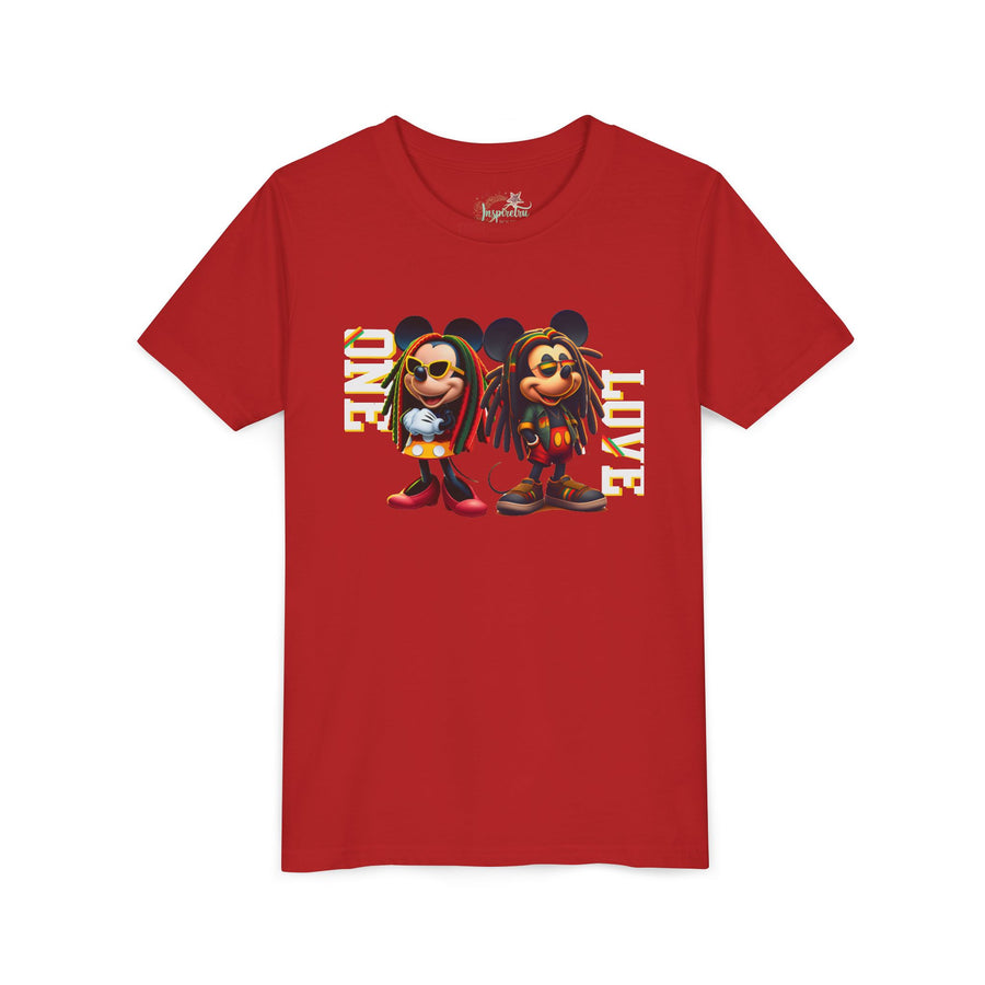 One Love Rasta Duo - Youth Tee
