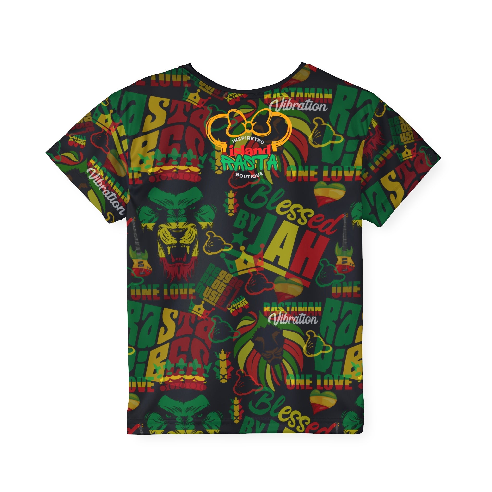 One Love Rasta Queen  - Youth Jersey