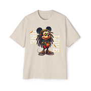 One Love Rasta Kingman- Men's Heavy Oversized Tee