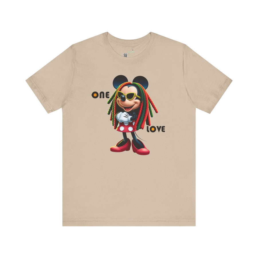 One Love Reggae Queen- Women's Bella Tee