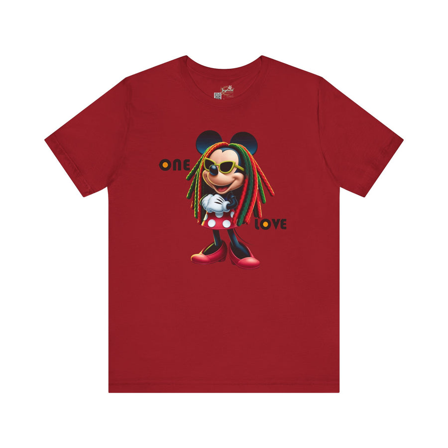 One Love Reggae Queen- Women's Bella Tee
