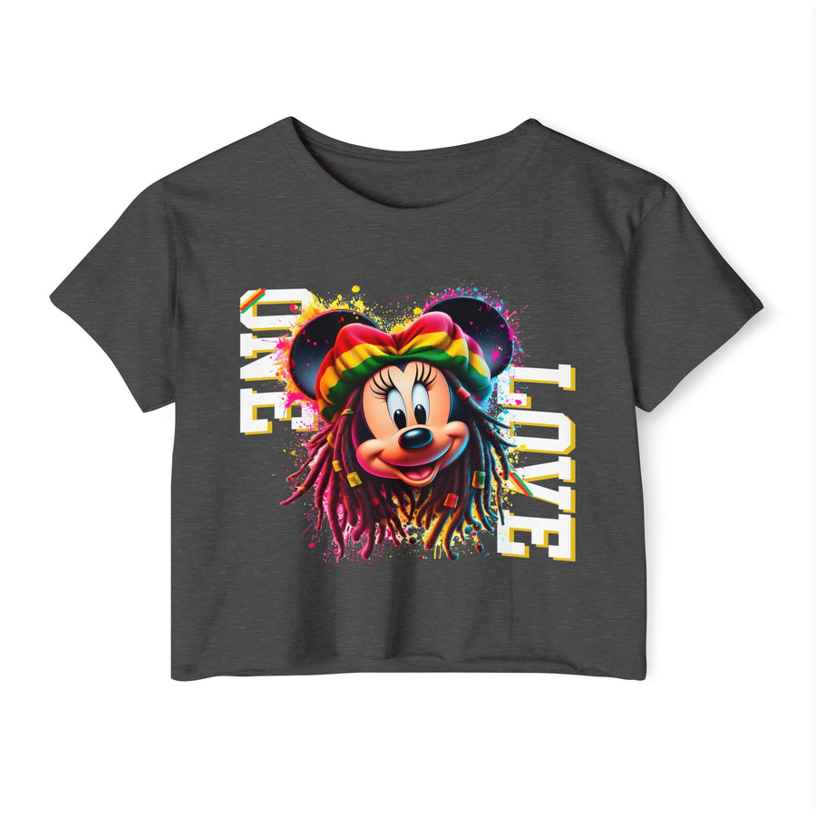 One Love Queen - Women's Crop Top