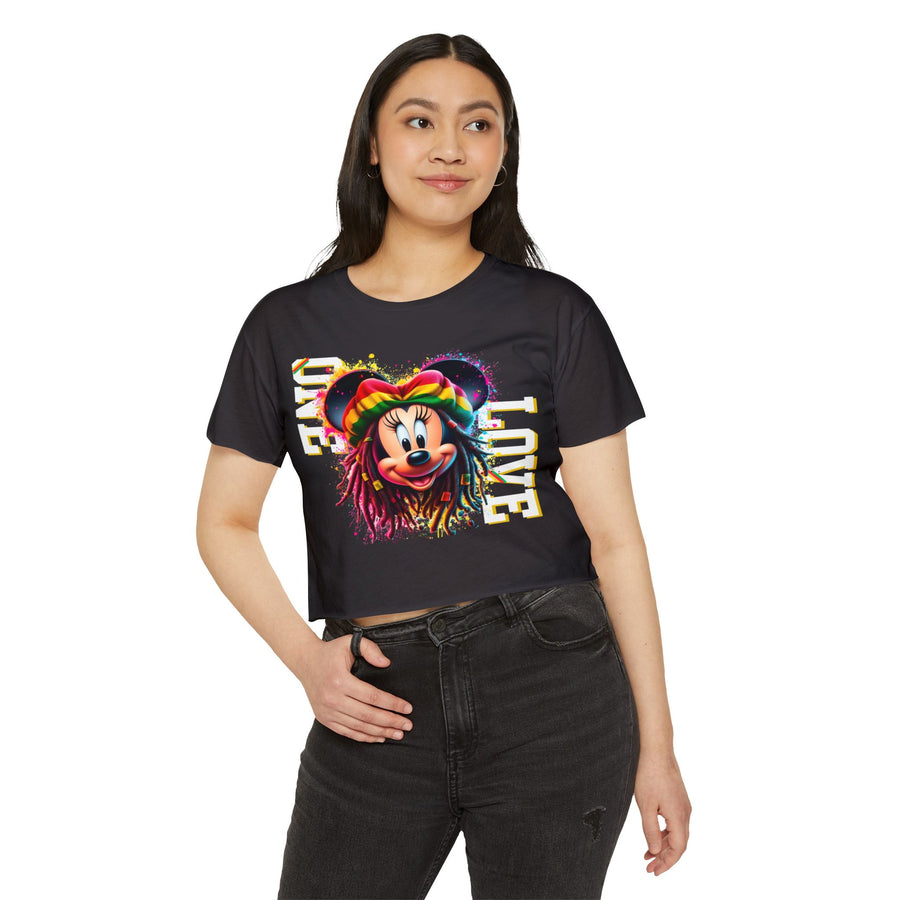 One Love Queen - Women's Crop Top