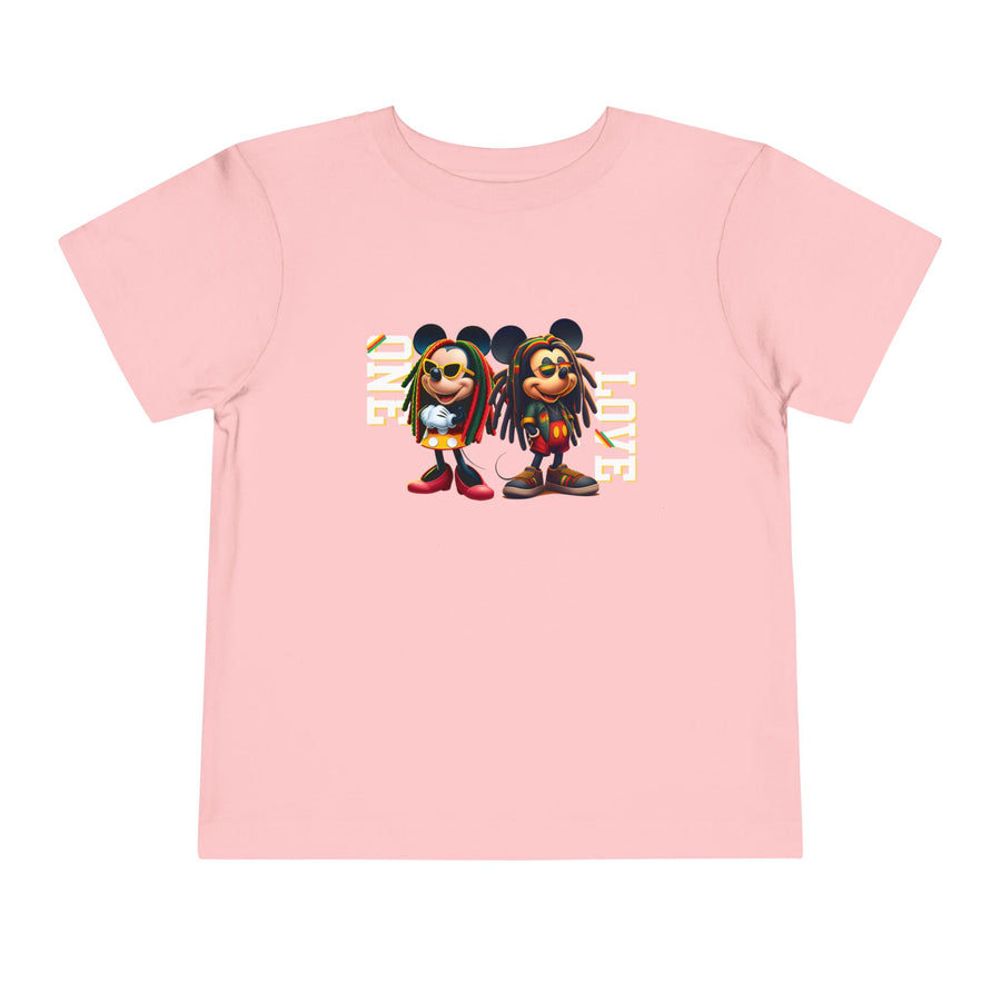 One Love Rasta Duo -Toddler Tee