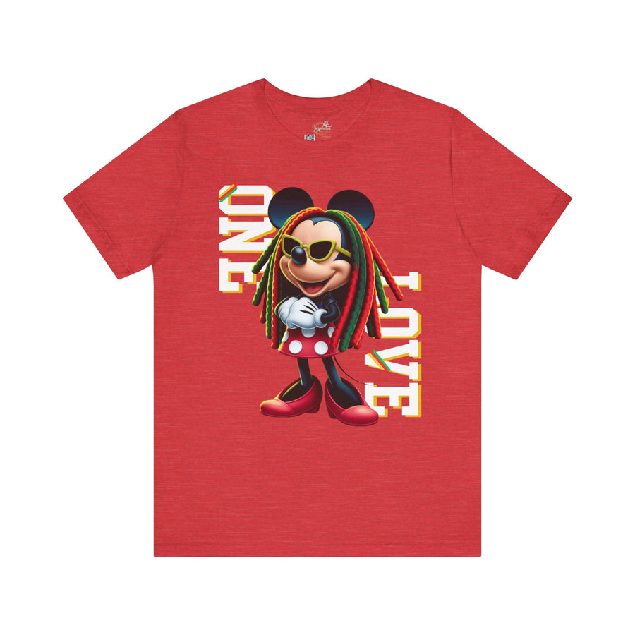 One Love Rasta Queen - Women's Bella Tee