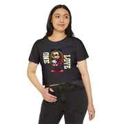 One Love Rasta Queen - Women's Crop Top