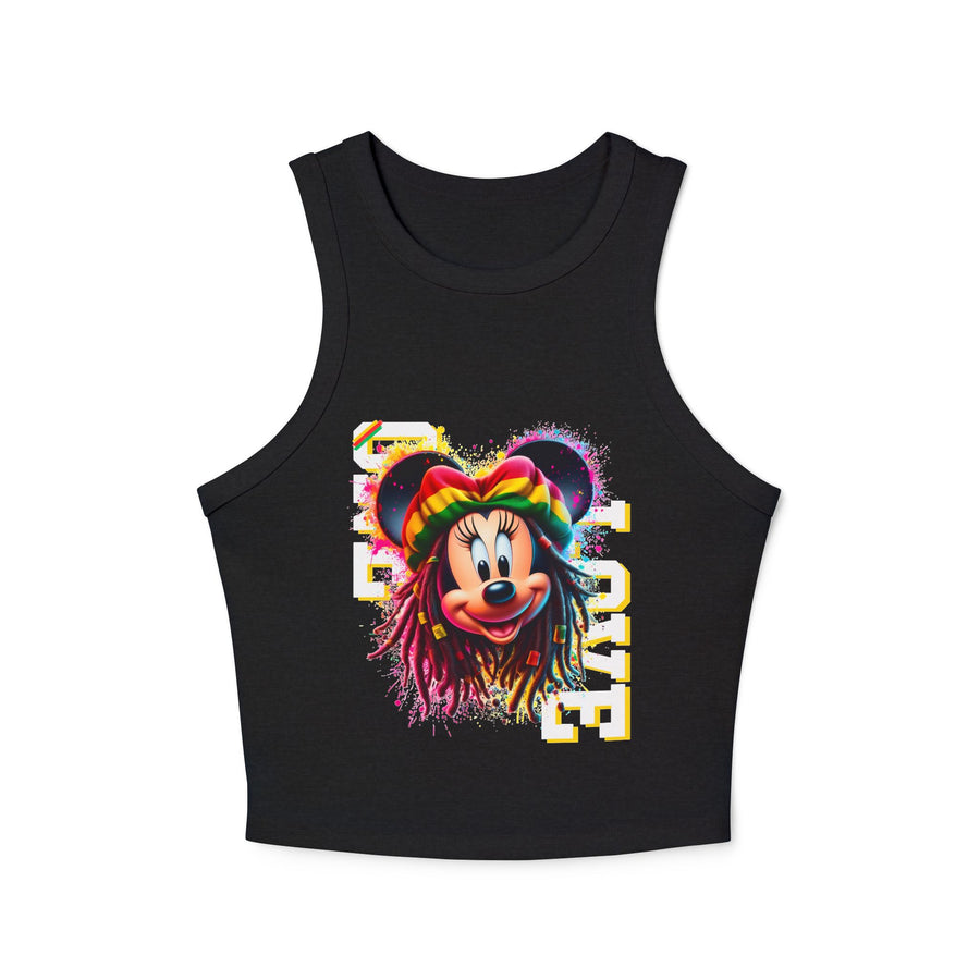 One Love Queen - Women's Racer Tank