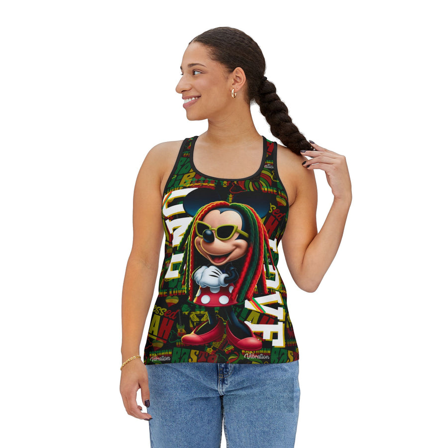 One Love Rasta Queen - Women's Jersey Tank