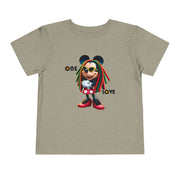 One Love Reggae Queen-Toddler Tee