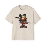 One Love  Reggae Kingman- Men's Heavy Oversized Tee