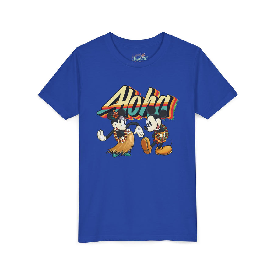 Aloha Sunrise Hula Duo - Youth Tee