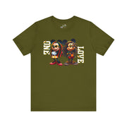 One Love Rasta Duo - Women's Bella Tee