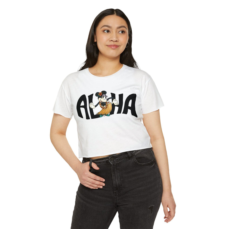 Aloha Hula - Women's Light Weight Crop Top