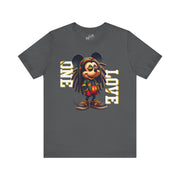 One Love Rasta Kingman- Men's Bella T-Shirt