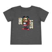 One Love Rasta Queen -Toddler Tee