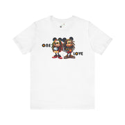 One Love Reggae Duo- Women's Bella Tee