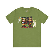 One Love Rasta Duo - Women's Bella Tee