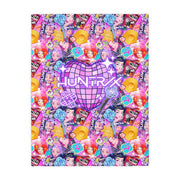 Velveteen Microfiber Blanket (Two-sided print)