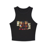 One Love Rasta Duo - Women's Racer Tank