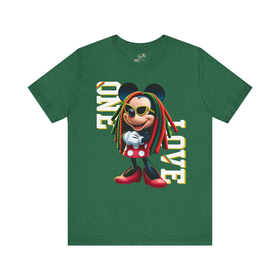 One Love Rasta Queen - Women's Bella Tee