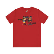 One Love Reggae Duo- Women's Bella Tee