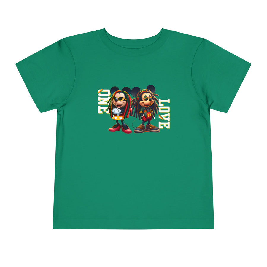 One Love Rasta Duo -Toddler Tee