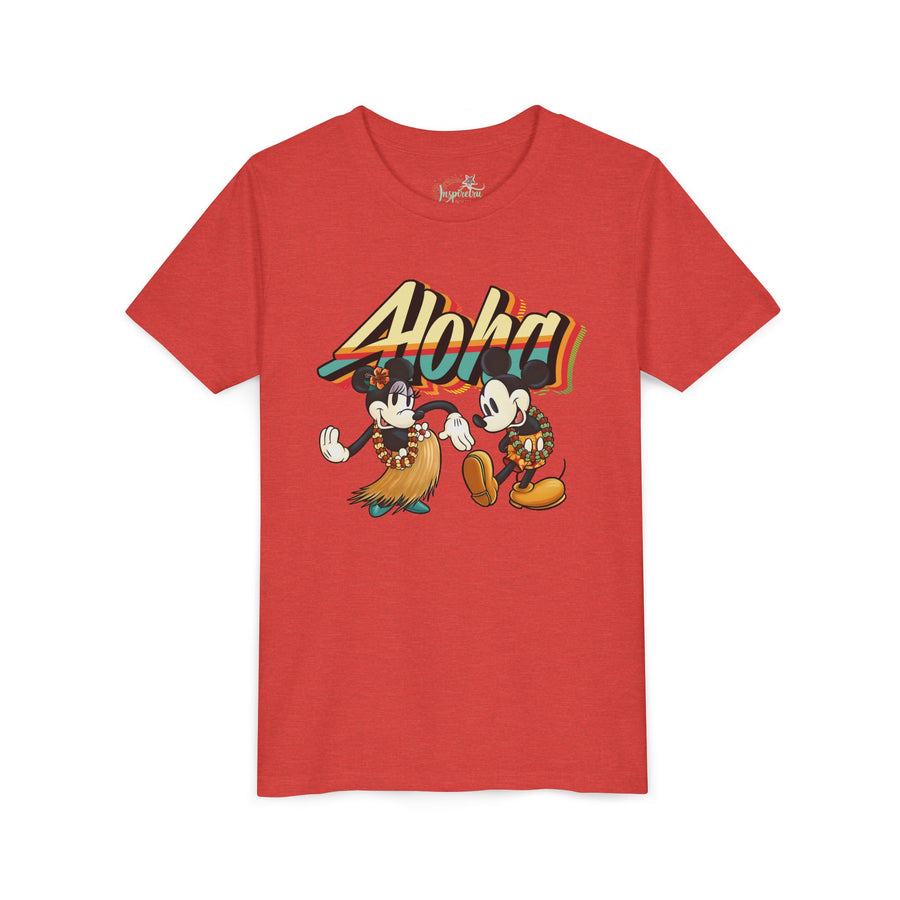 Aloha Sunrise Hula Duo - Youth Tee