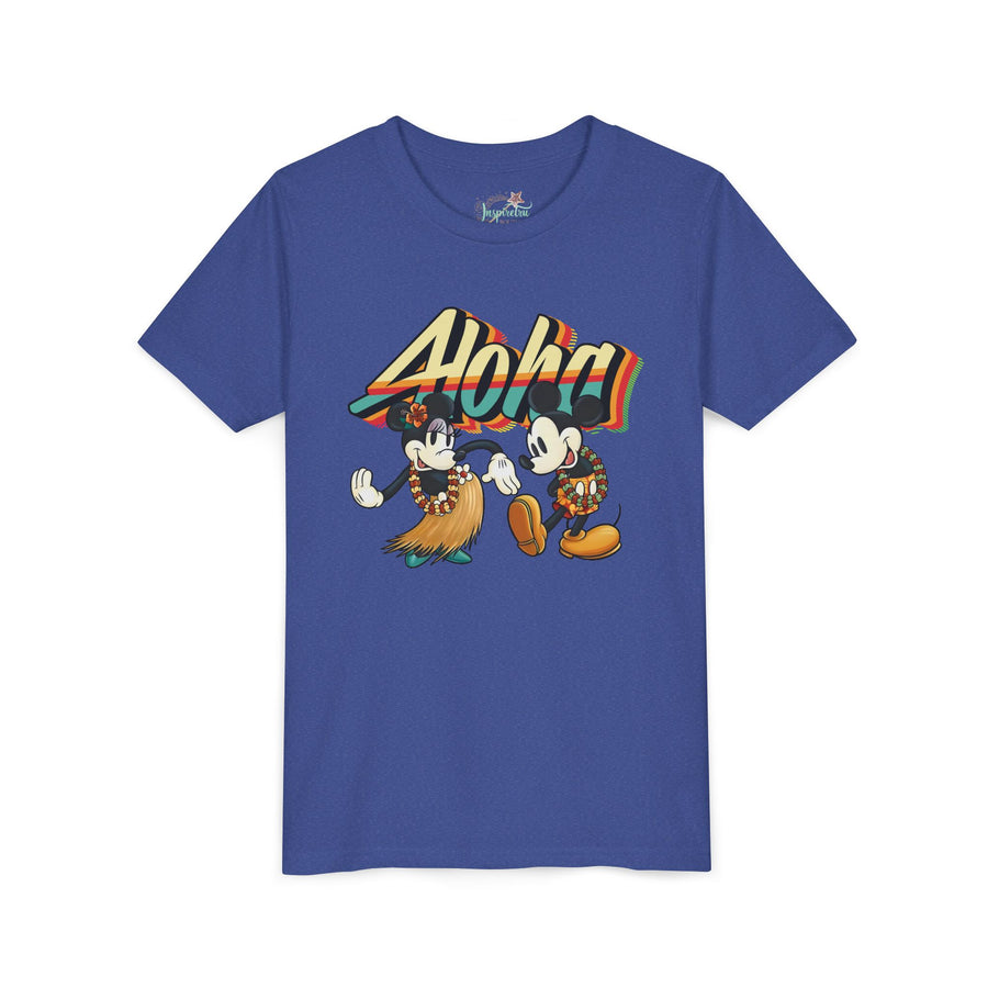 Aloha Sunrise Hula Duo - Youth Tee