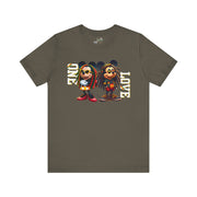 One Love Rasta Duo - Women's Bella Tee