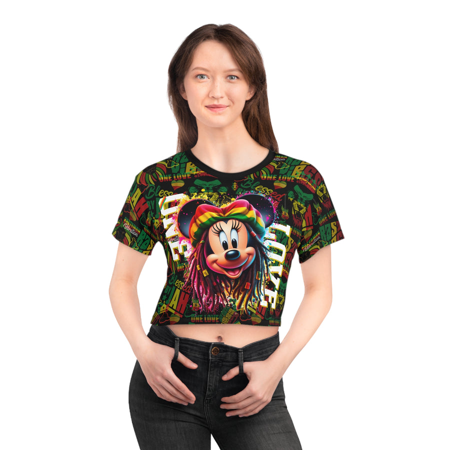One Love  Queen -Women's Crop Top