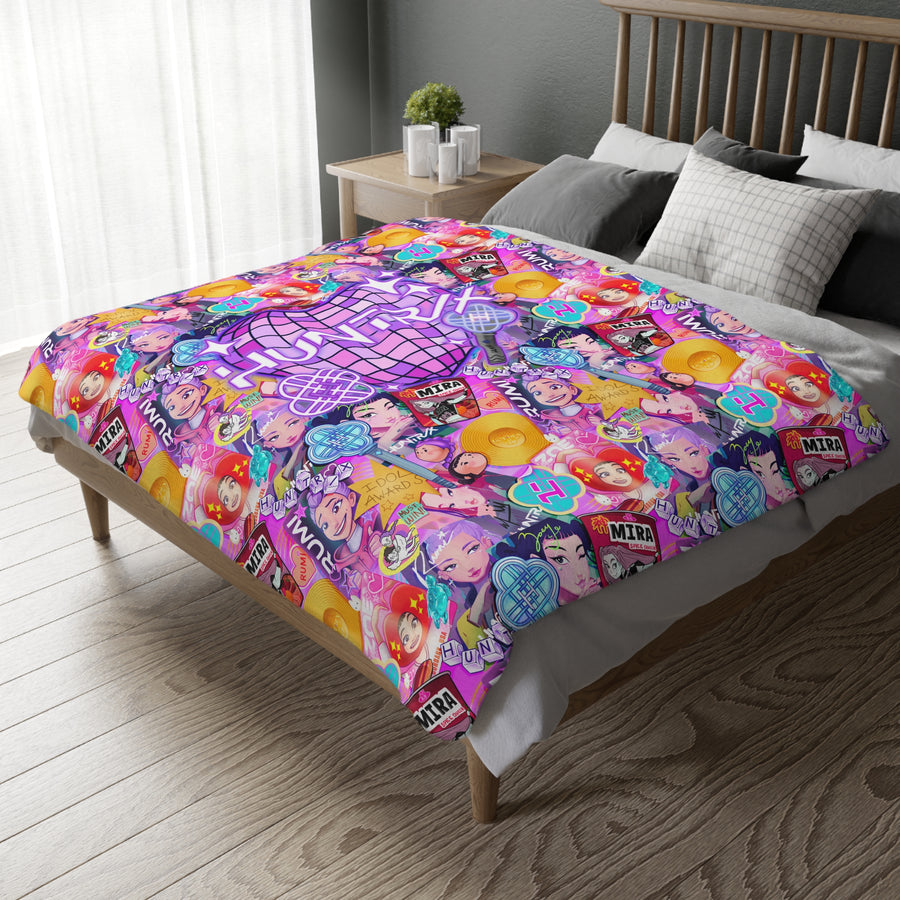 Velveteen Microfiber Blanket (Two-sided print)