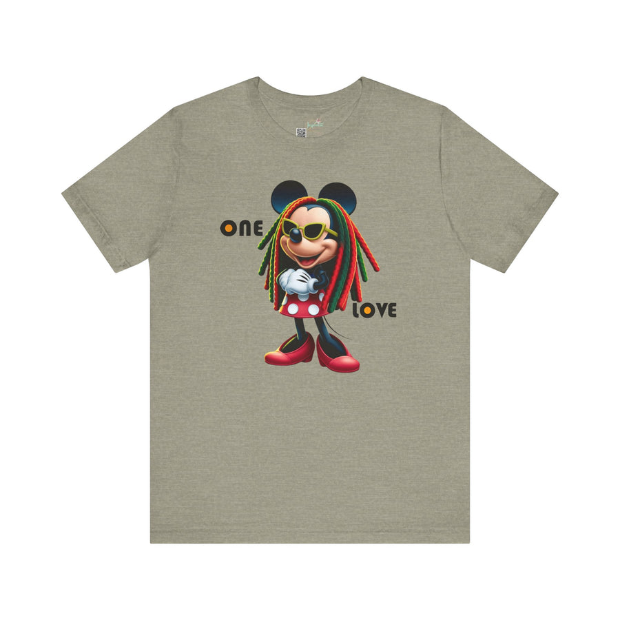 One Love Reggae Queen- Women's Bella Tee