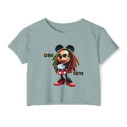 One Love Reggae Queen - Women's Crop Top