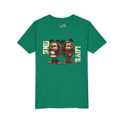 One Love Rasta Duo - Youth Tee